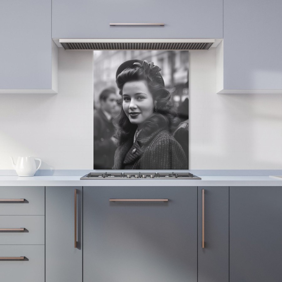 Click to view product details and reviews for Nostalgic Beauty On The Street Kitchen Splashback W600mm X H750mm.