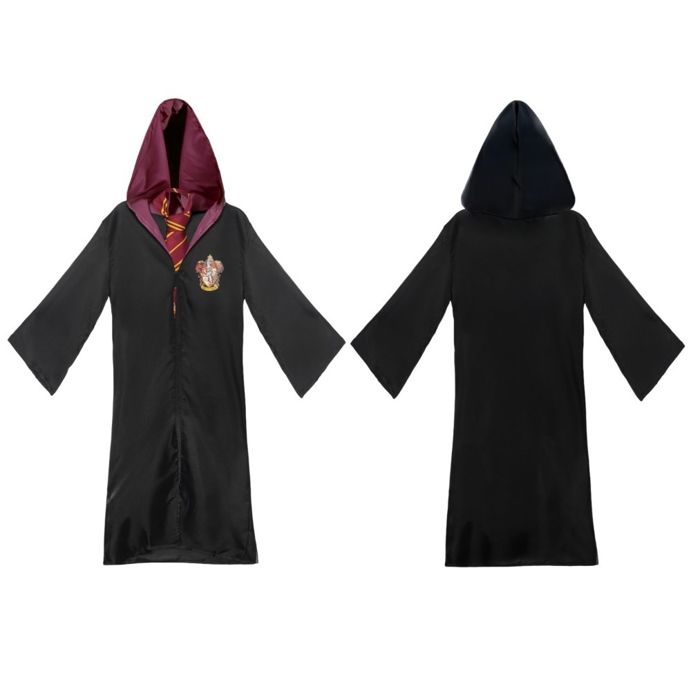 Adults Harry Potter Costume | Gryffindor Cloak, Tie & Tattoos