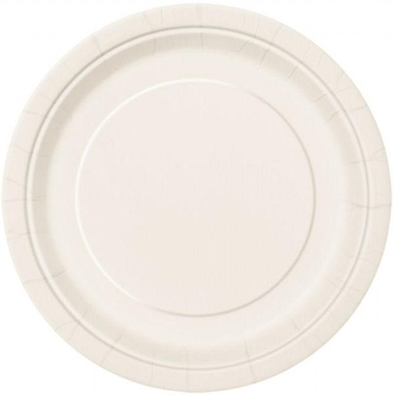 Click to view product details and reviews for 16 Ivory Round 9 Paper Plates.