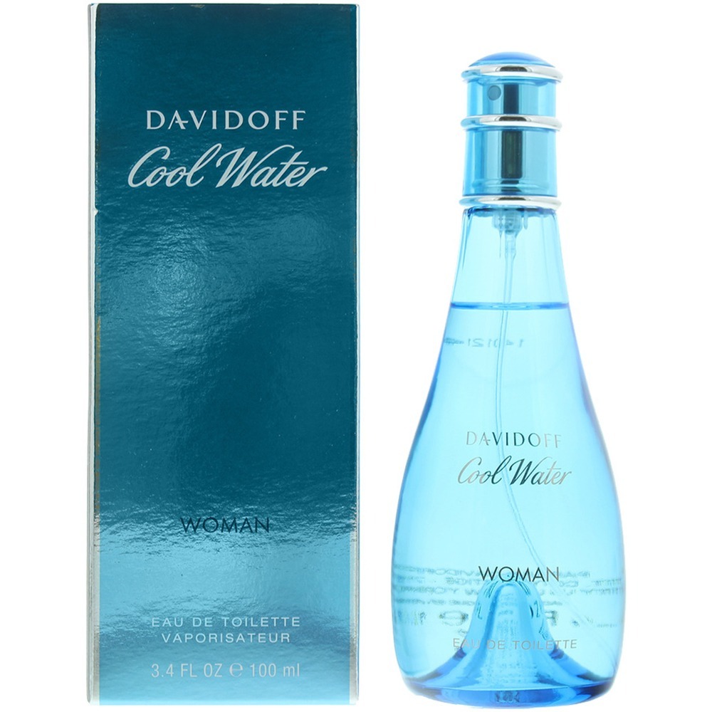 Davidoff Cool Water Woman - 100ml Eau de Toilette Spray - Perfume
