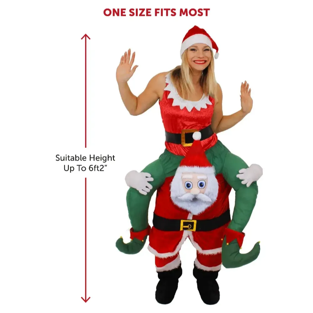 Adults Dartboard Pick me up Santa Costume