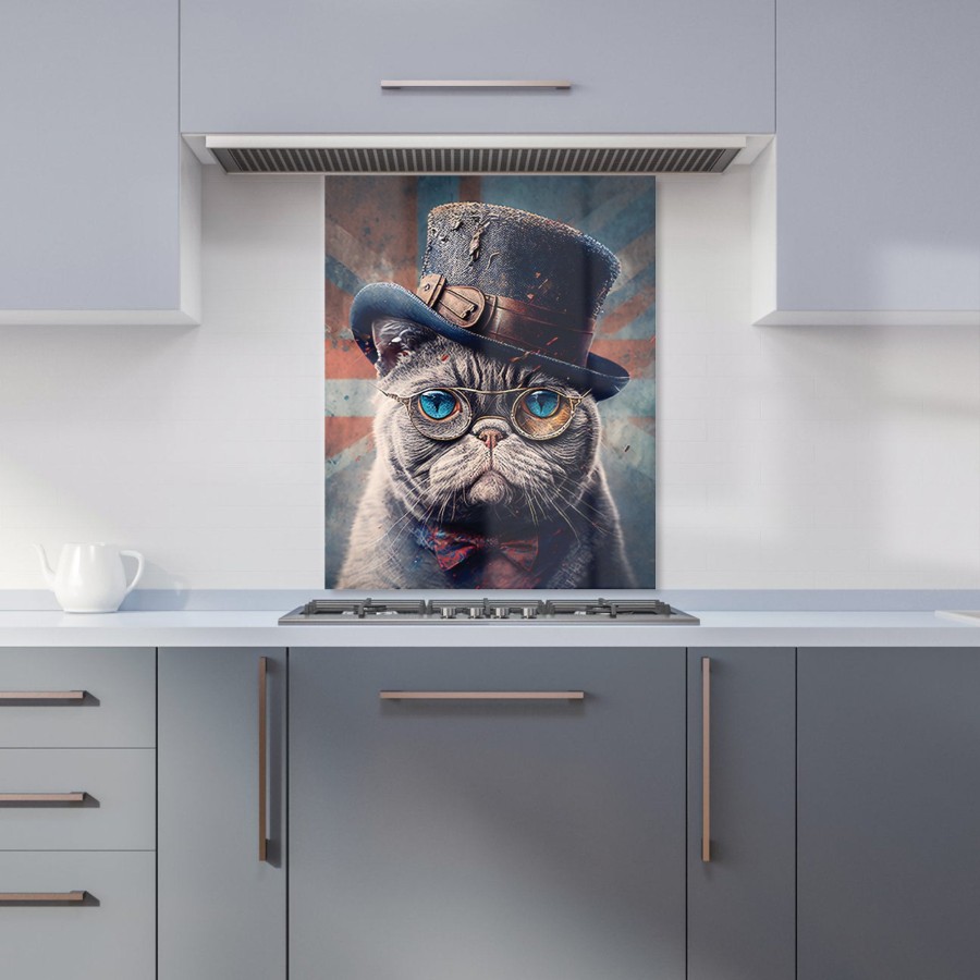Click to view product details and reviews for British Shorthair Cat Kitchen Splashback W600mm X H750mm.