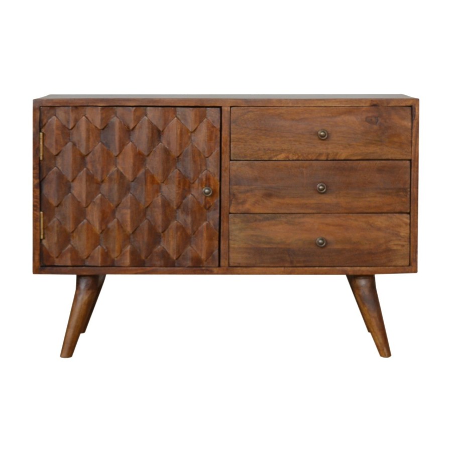 Click to view product details and reviews for Carved Chestnut Sideboard.