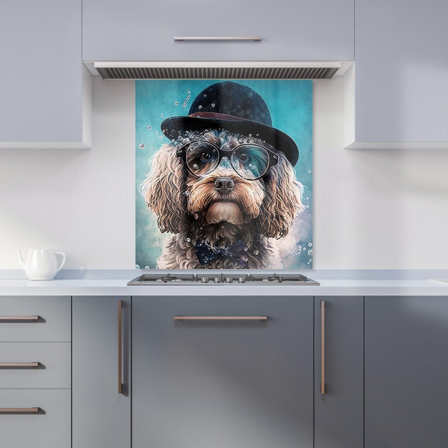 Click to view product details and reviews for Cockapoo Dog Splashart Kitchen Splashback W700mm X H650mm.