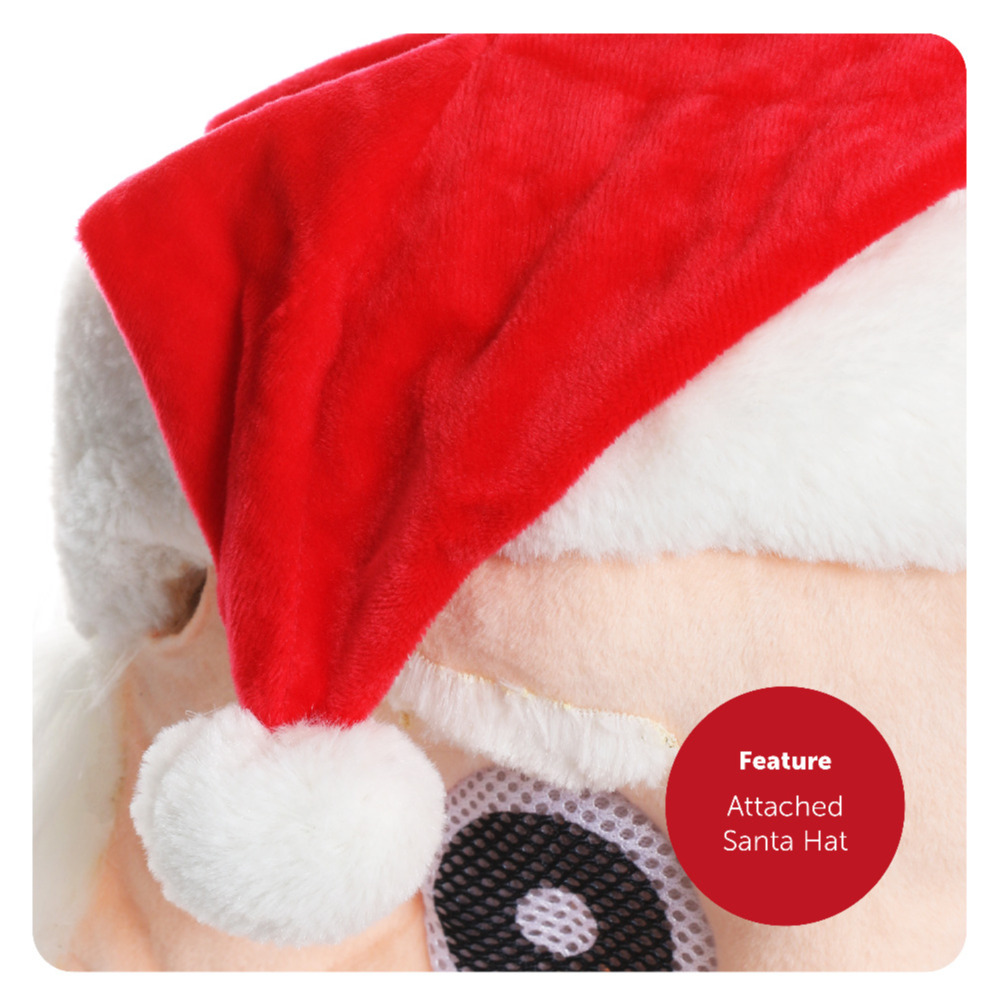 Plush Santa Mascot Head
