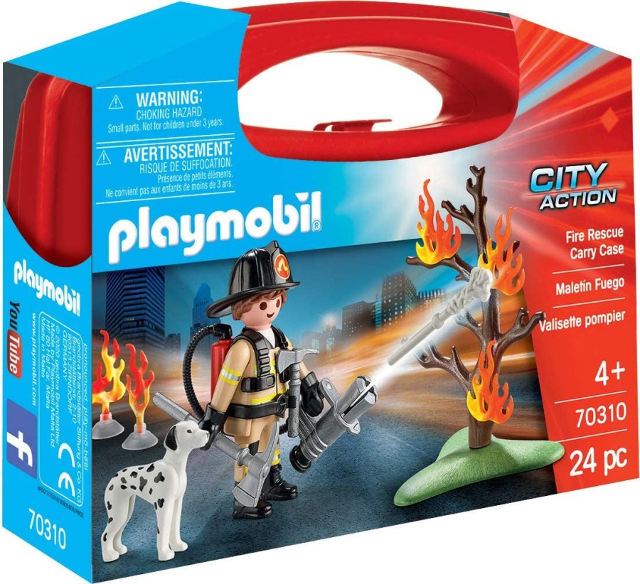 Playmobil Carry Case -  Fire Rescue - 70310