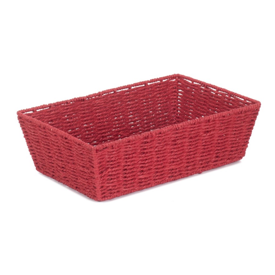 Click to view product details and reviews for Red Paper Rope Display Tray Medium.