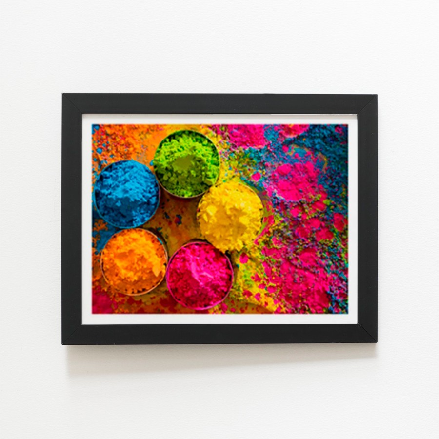 Click to view product details and reviews for Colourful Bowls Art Prints 8 X 10 Black Frame.