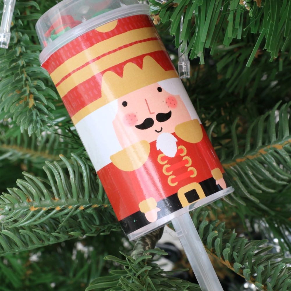 Pack of 6 Christmas Biodegradable Confetti Poppers 80g