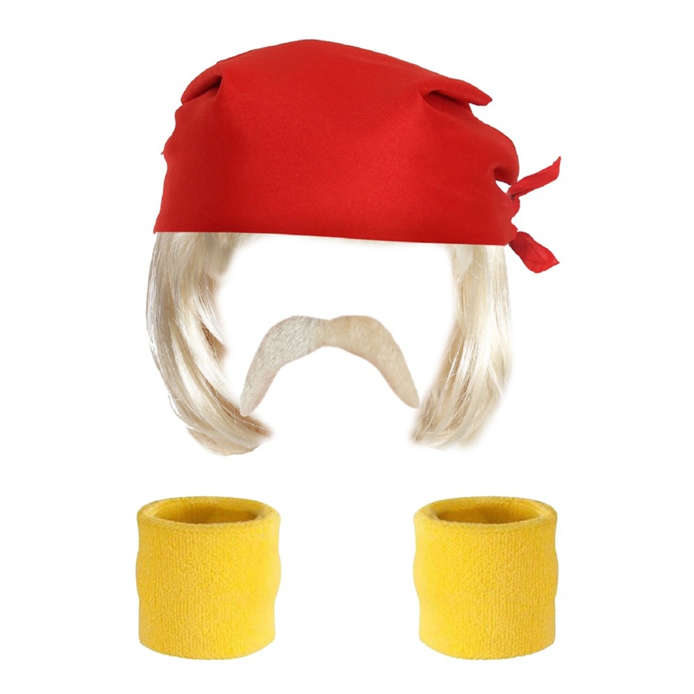 1980's Wrestler Accessory With Wristbands