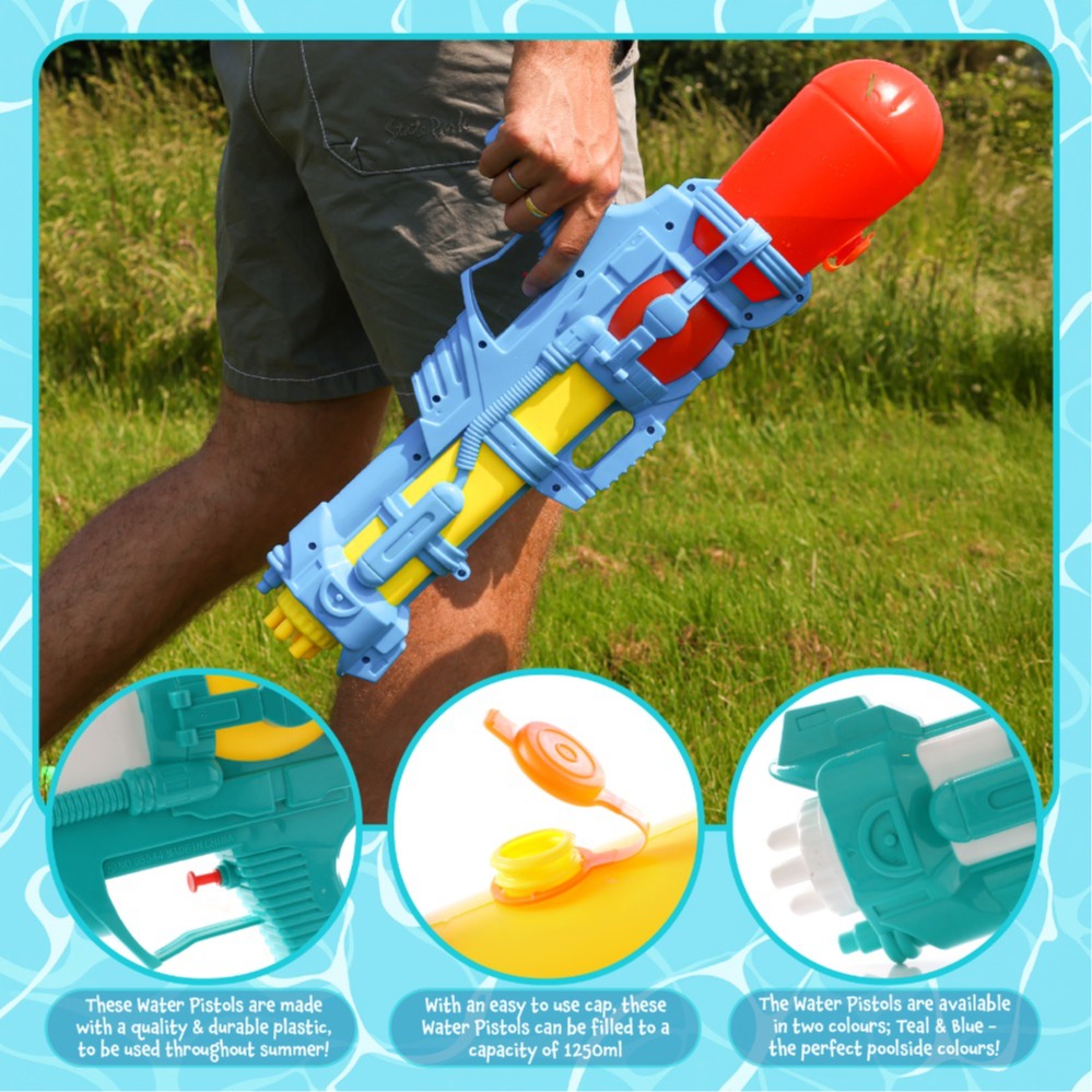 Large Water Gun Summer Pistol 55X23CM/21X9"