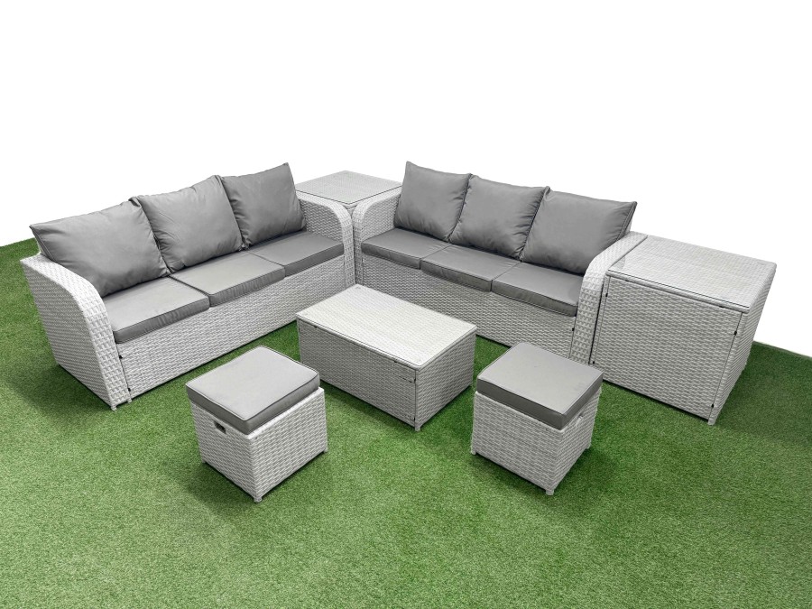Click to view product details and reviews for Fimous Outdoor Garden Furniture Sets 8 Seater Wicker Rattan Furniture Sofa Sets With Rectangular Coffee Table High Back Lounge Sofa Stools 2 Side Tabl. Click to view product details and reviews for Fimous Outdoor Garden Furniture Sets 8 Seater Wicker Rattan Furniture Sofa Sets With Rectangular Coffee Table High Back Lounge Sofa Stools 2 Side Tabl.