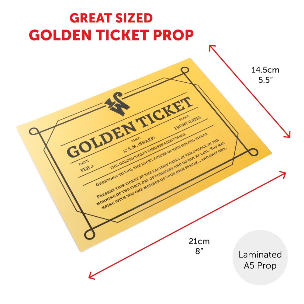 Childs Greedy Ticket Winner Costume