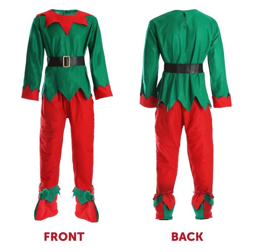 Adults 5 Piece Elf Costume
