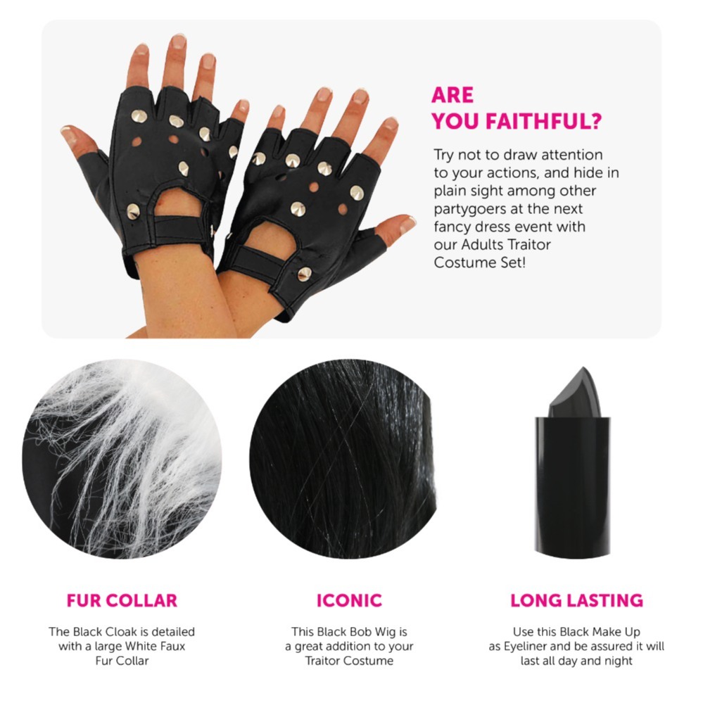 Adults Traitor Costume Set - Claudia