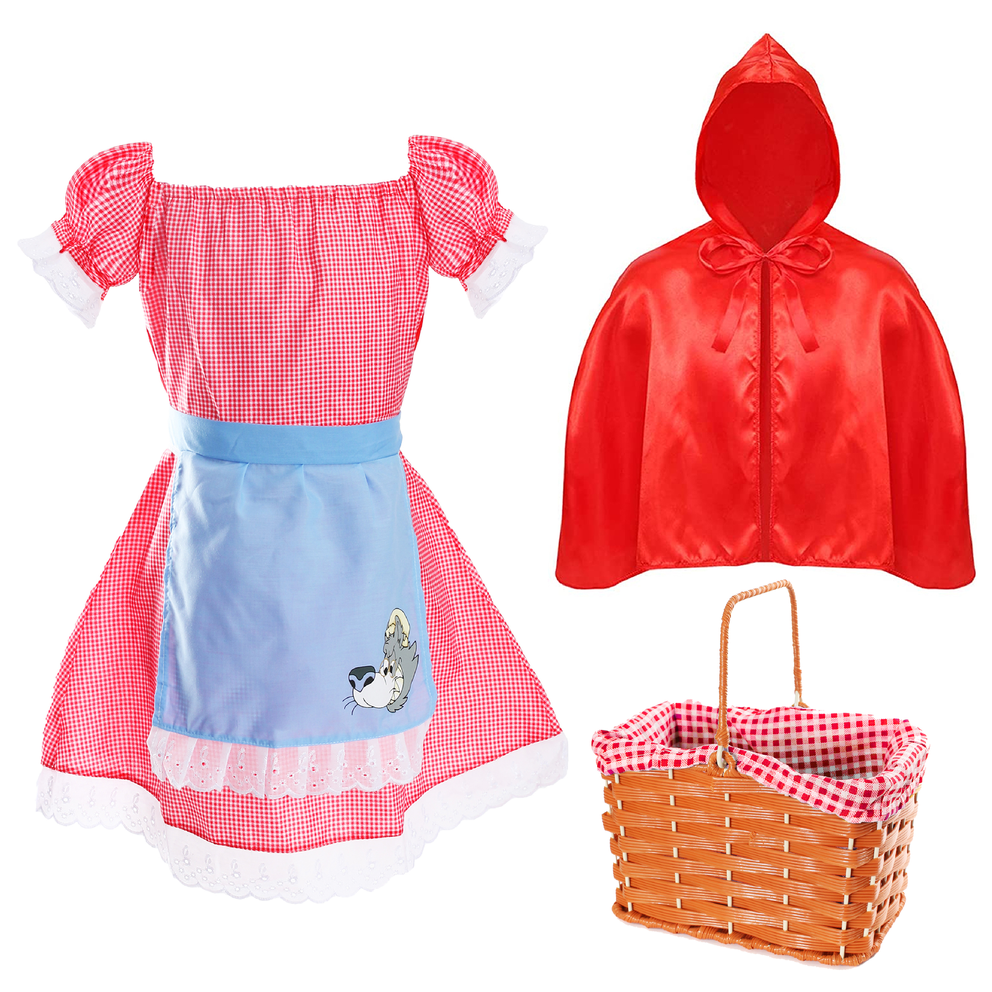 Click to view product details and reviews for Girls Little Red Riding Hood World Book Day Costume Costume Basket S.