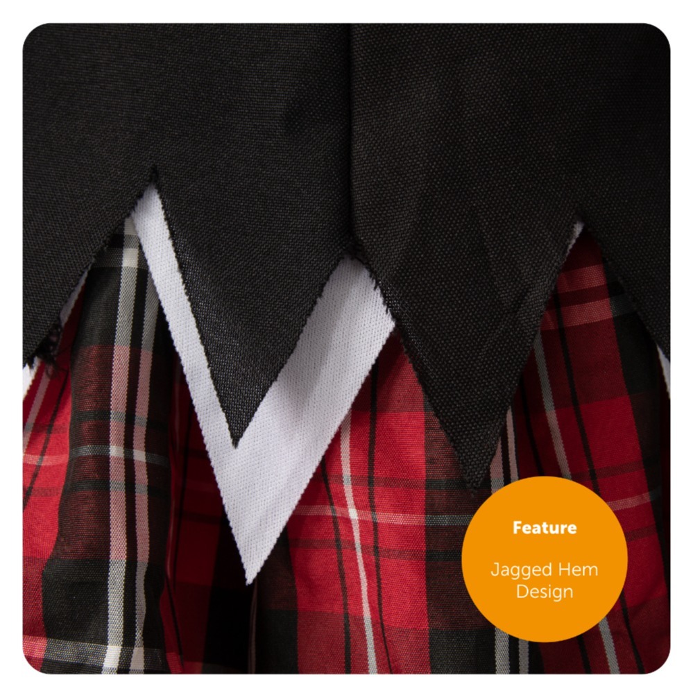 Girls Zombie Schoolgirl Halloween Costume