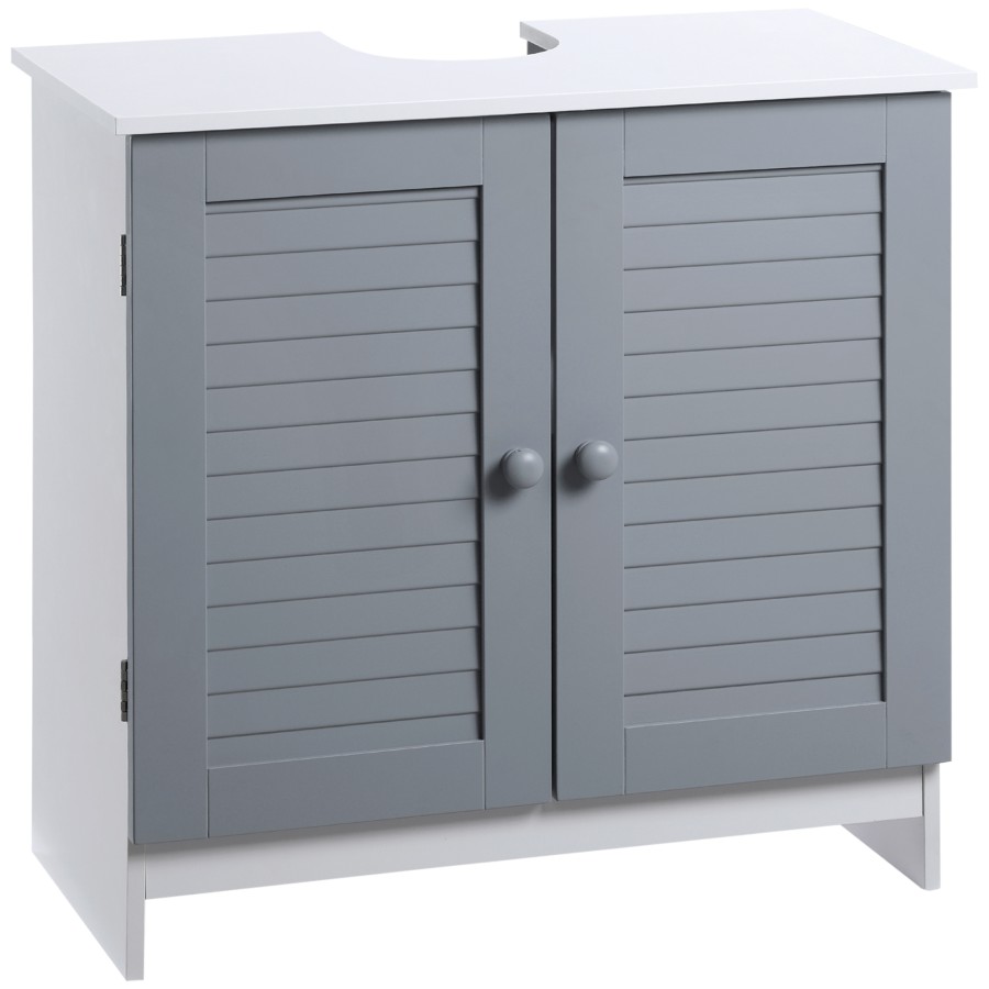 Click to view product details and reviews for Kleankin Under Sink Cabinet Bathroom Floor Unit W Adjustable Shelf And Doors.
