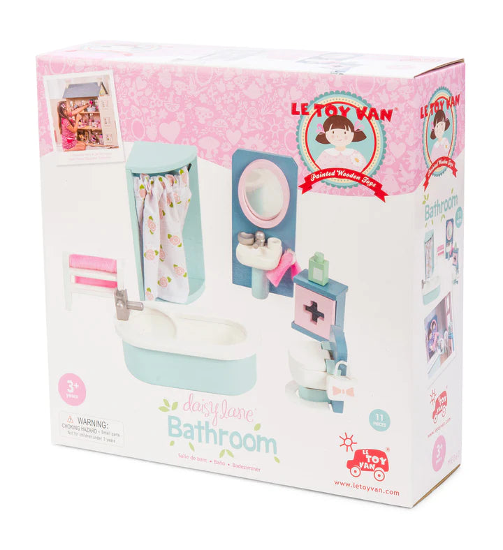 Daisy Lane Bathroom Dolls House Furniture by Le Toy Van