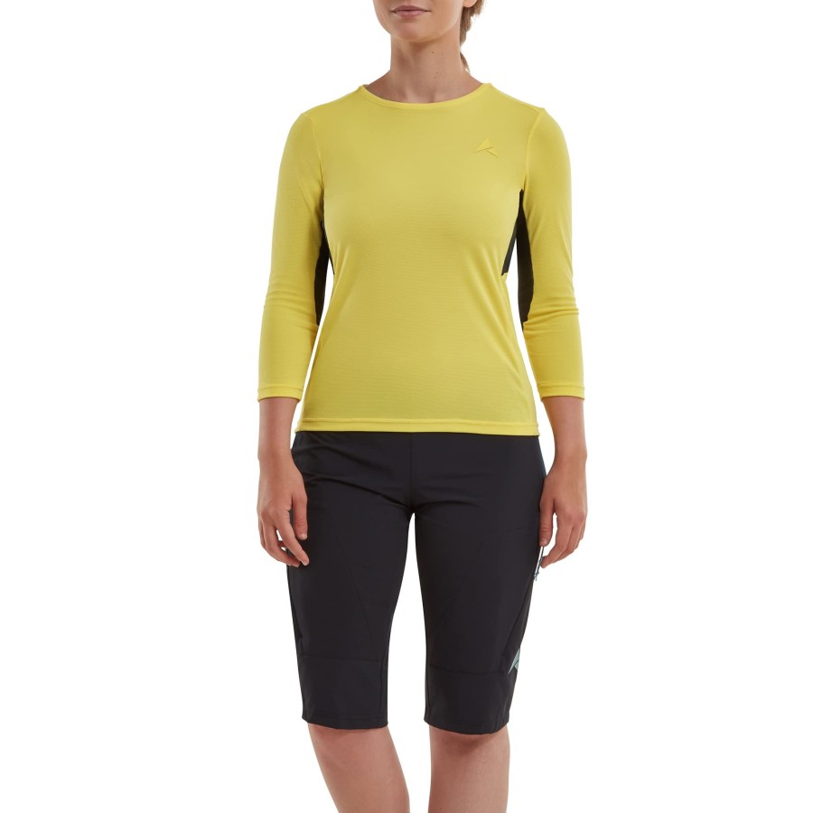 Click to view product details and reviews for Altura Kielder Womens Lightweight 3 4 Sleeve Cycling Jersey 2022 Yellow 16 Al25wmess1 99 16.