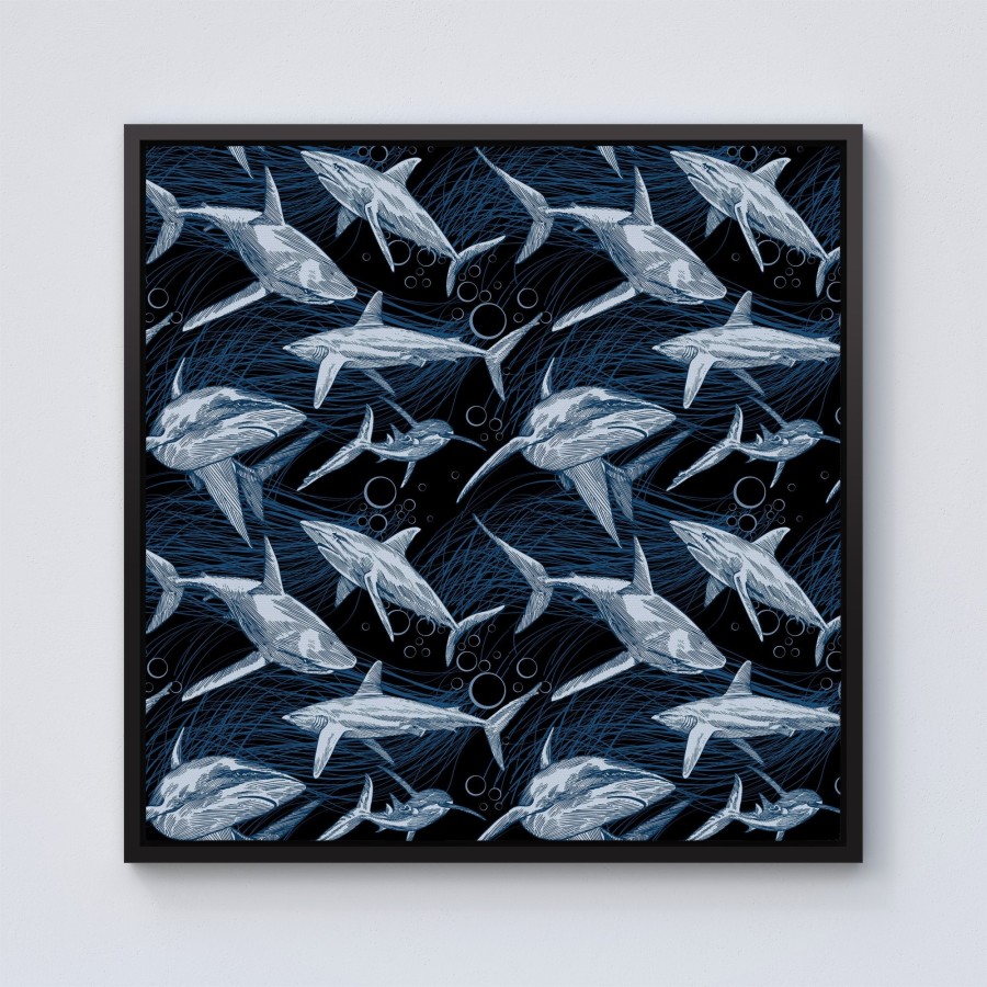 10" x 10" / Black