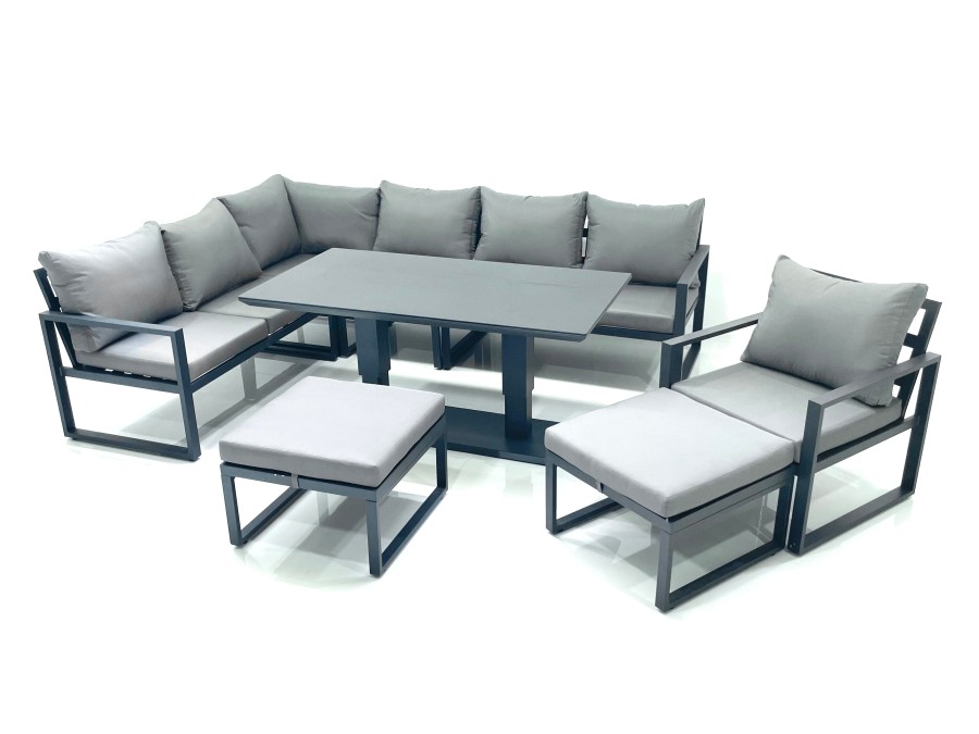 Click to view product details and reviews for Fimous Aluminum Outdoor Garden Furniture Set Corner Sofa Chair 2 Big Footstools Adjustable Rising Lifting Dining Table Sets Dark Grey. Click to view product details and reviews for Fimous Aluminum Outdoor Garden Furniture Set Corner Sofa Chair 2 Big Footstools Adjustable Rising Lifting Dining Table Sets Dark Grey.