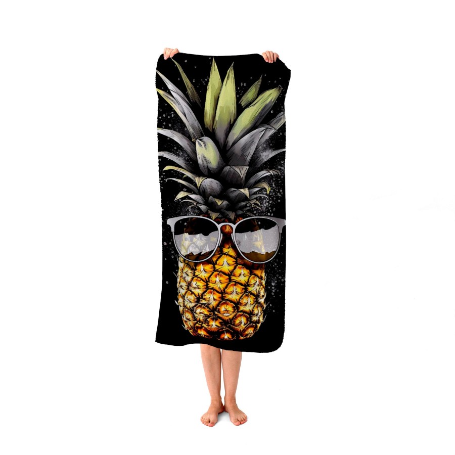 Click to view product details and reviews for Splashart Pineapple In Glasses Beach Towel. Click to view product details and reviews for Splashart Pineapple In Glasses Beach Towel.