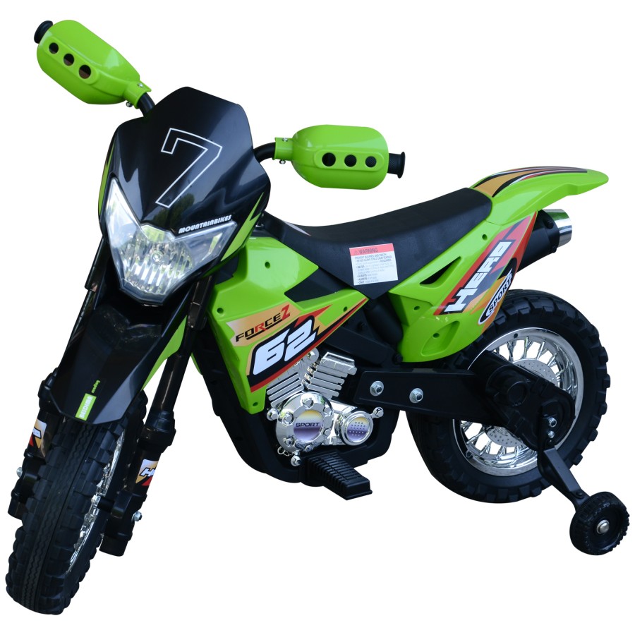 Click to view product details and reviews for Homcom Motorbike Toy Electric Ride On W 6v Battery 4 Wheel For 3 6 Years Green.
