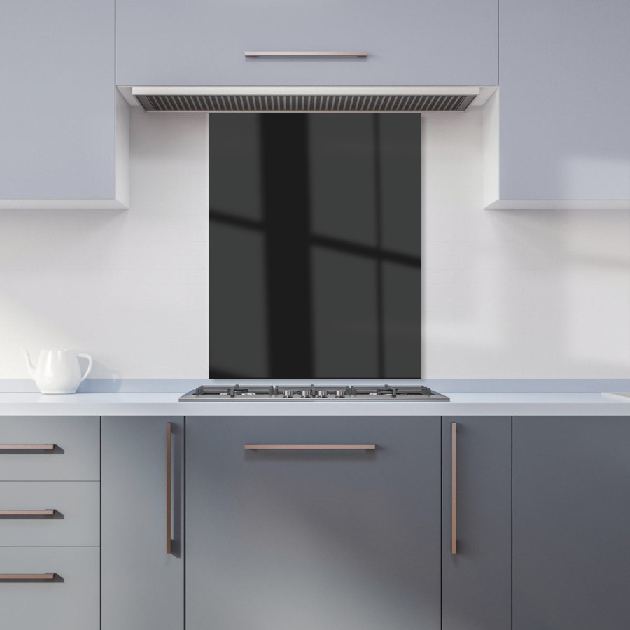 Click to view product details and reviews for Midnight Black Kitchen Splashback W600mm X H750mm.