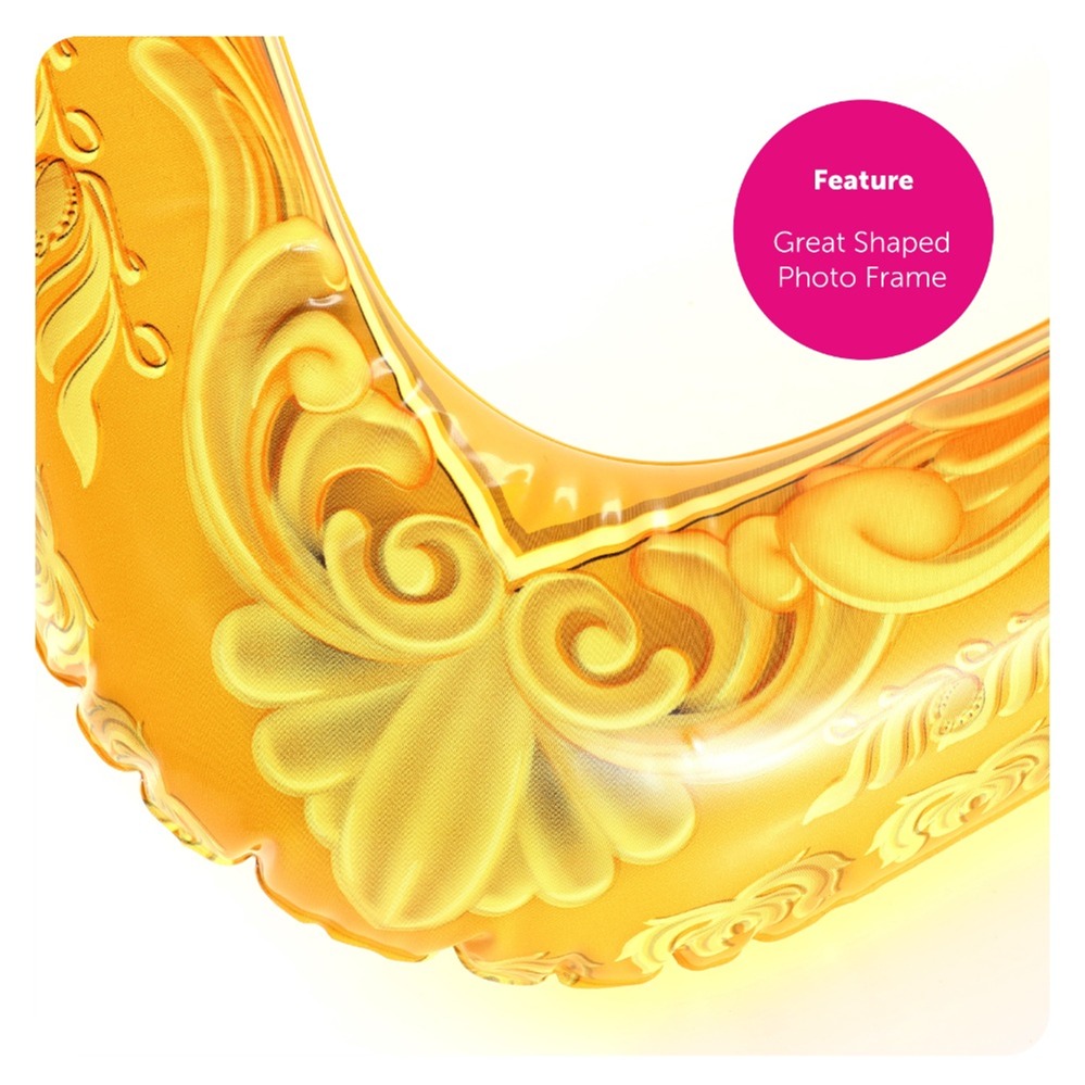 Inflatable Gold Frame
