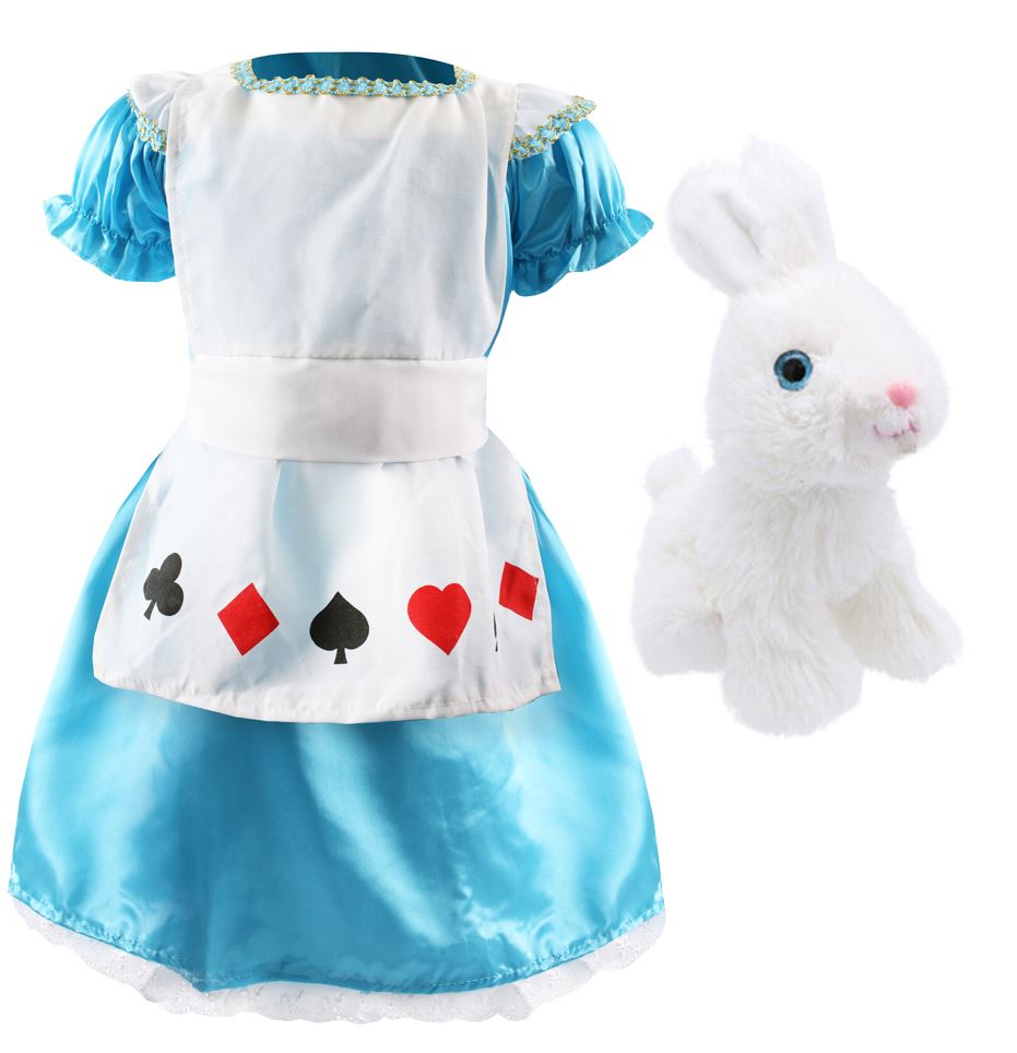 Click to view product details and reviews for Girls Alice In Wonderland Costume With Accessories S Costume Rabbit.