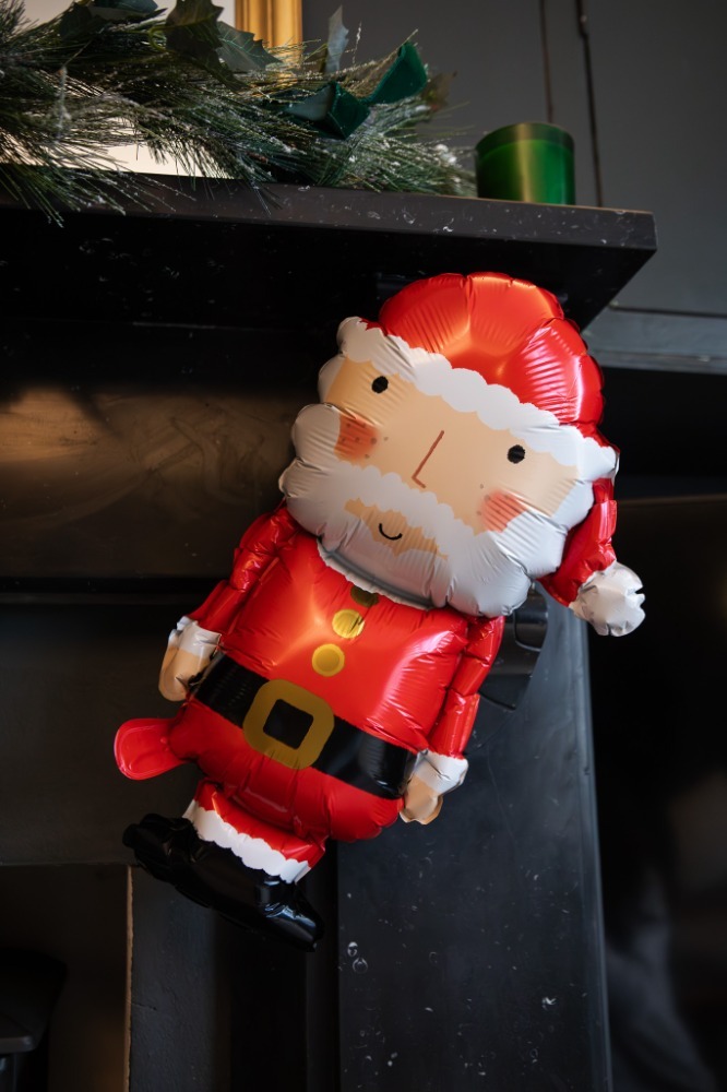 25" Santa Design Foil Balloon