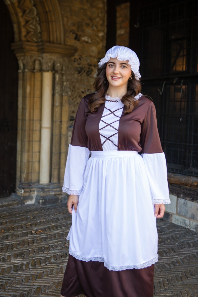 Ladies Tudor Maid Costume