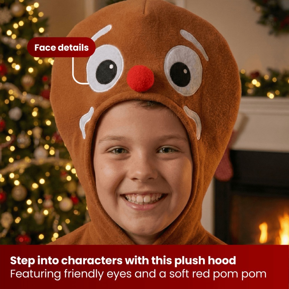 Boys Gingerbread Man Costume