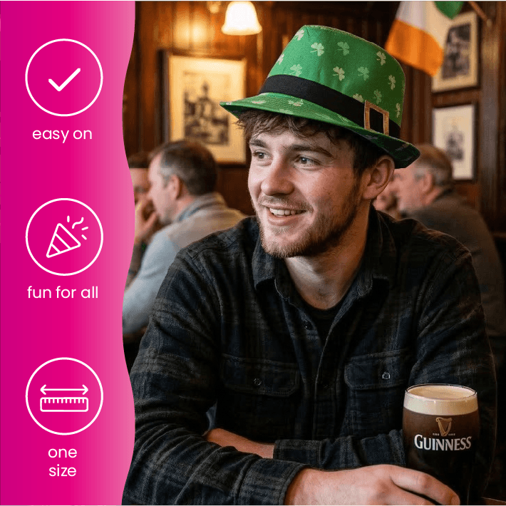 Irish Buckle Trilby Hat