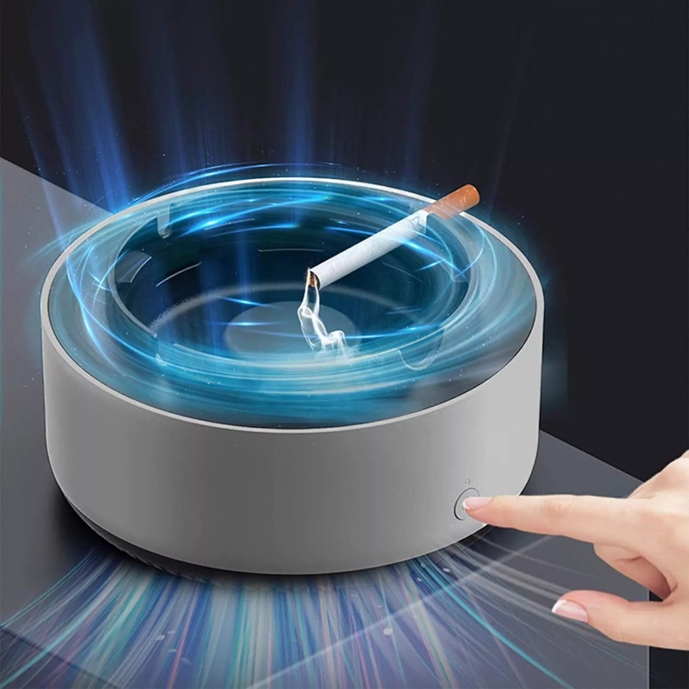 Smart Smokeless Ashtray & Air Purifier – Portable Odor Eliminator for Home & Office