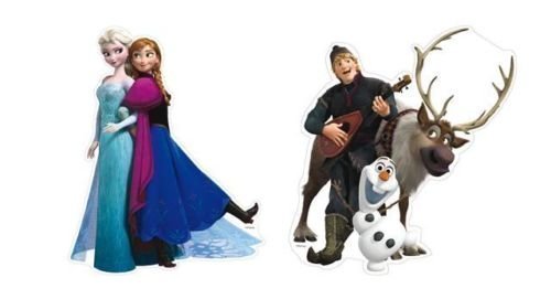 Click to view product details and reviews for 2 Frozen Party Cut Outs.