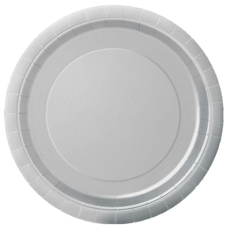 Click to view product details and reviews for 20 Silver Round 7 Paper Plates.