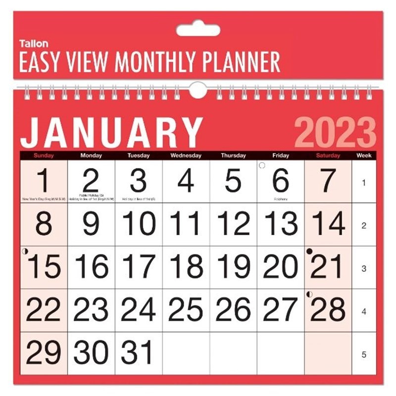 2023 Easy Month To View A4 Planner Wall Calendar One Month To View Office Home