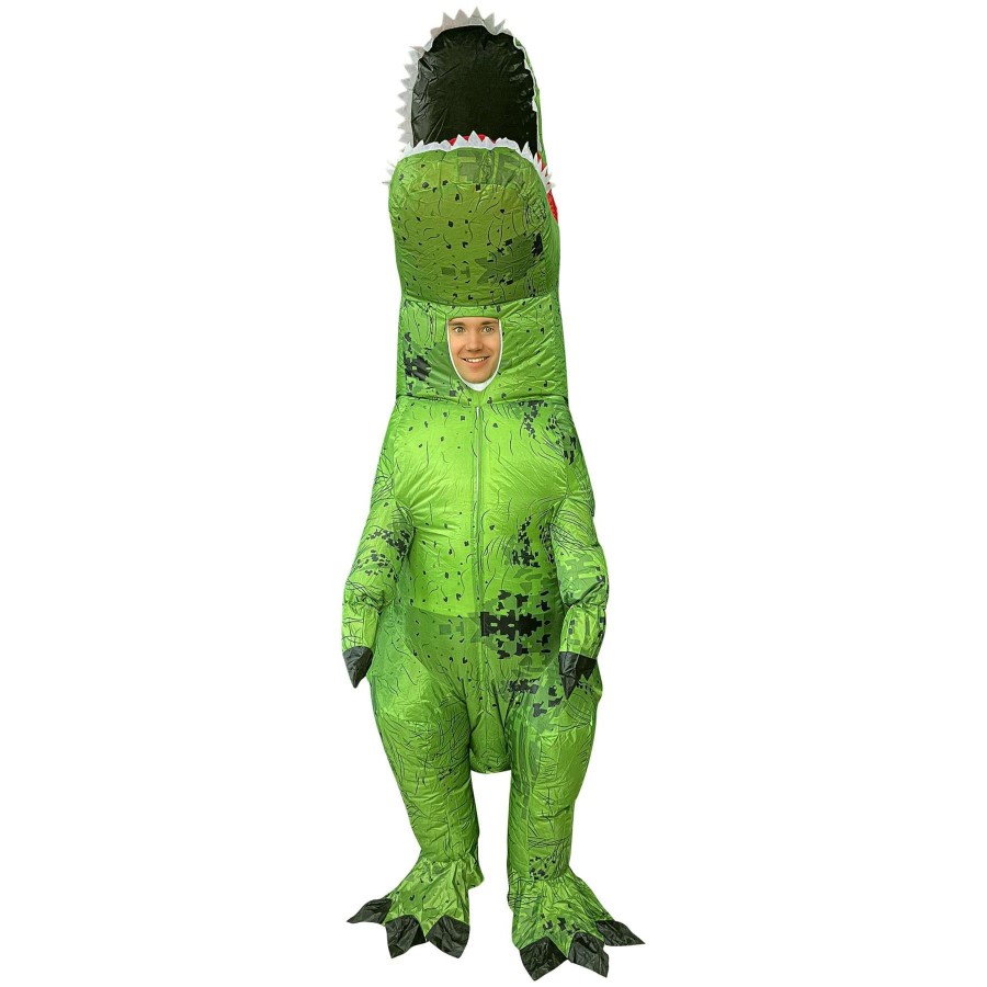 Click to view product details and reviews for A2z Adults Inflatable Dinosaur Costume With Fan Battery Box For Halloween. Click to view product details and reviews for A2z Adults Inflatable Dinosaur Costume With Fan Battery Box For Halloween.