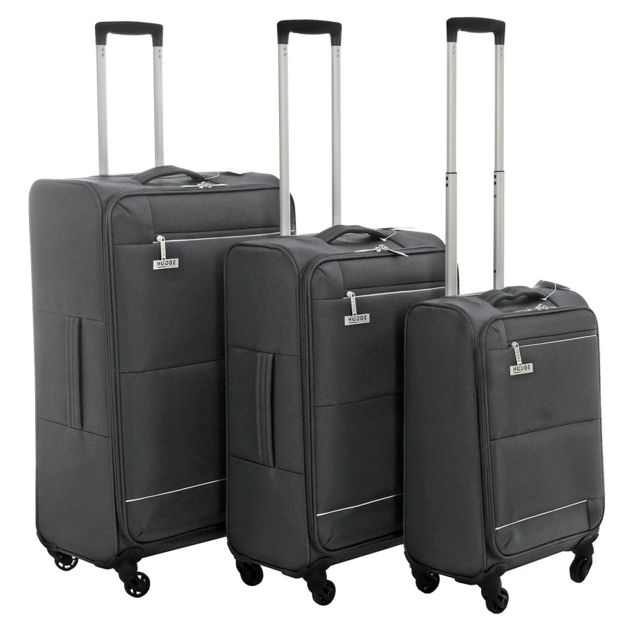 Ultra Light Trolley Case Soft Shell 4 Wheels Suitcase Travel Luggage