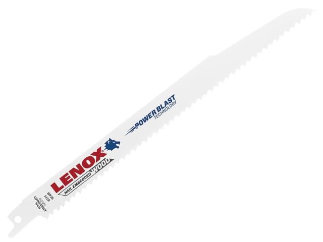 20582-956R Wood Cutting Reciprocating Saw Blades 230mm 6 TPI (Pack 5) LEN956R