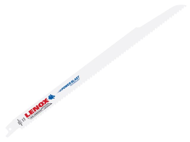 20585-156R Wood Cutting Reciprocating Saw Blades 300mm 6 TPI (Pack 5) LEN156R