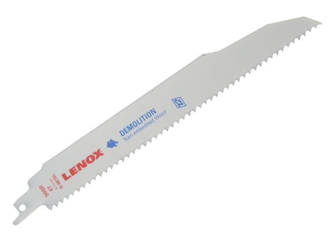 20598-966R Demolition Reciprocating Saw Blades 225mm 6 TPI (Pack 2) LEN20598