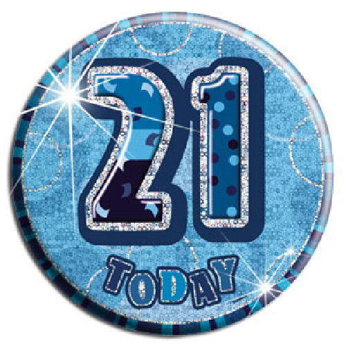 Click to view product details and reviews for 21 Today Blue Big Badge.