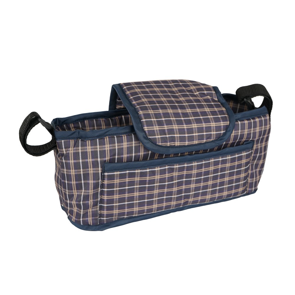 Monster Group (Uk) Ltd Pet Stroller Caddy Bag - Blue Tartan