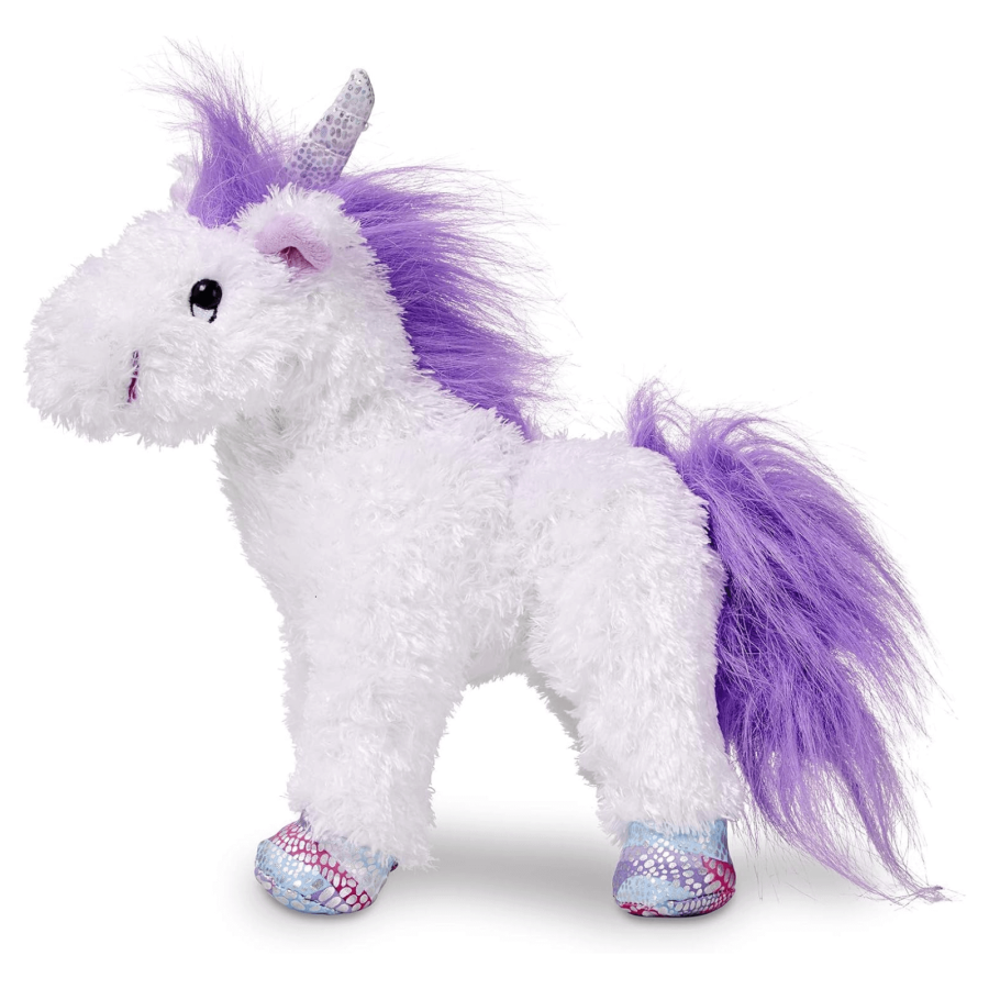 Melissa & Doug Misty Unicorn Plush Stuffed Toy Purple 25cm Age 0+