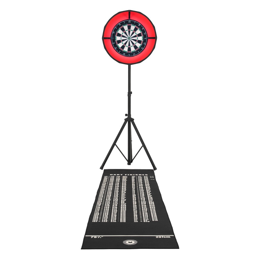 Click to view product details and reviews for Dart Board Set With Led Surround.
