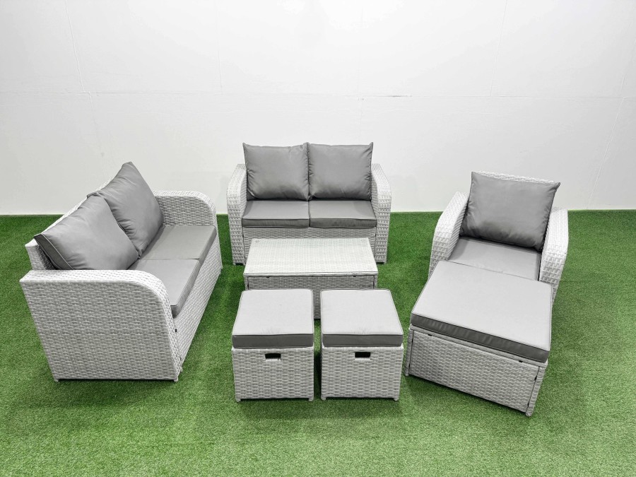 Click to view product details and reviews for Fimous High Back Poly Rattan Garden Furniture Set With Reclining Chair Loveseat Sofa Rectangular Coffee Table Indoor Outdoor Patio Set 3 Stools Light. Click to view product details and reviews for Fimous High Back Poly Rattan Garden Furniture Set With Reclining Chair Loveseat Sofa Rectangular Coffee Table Indoor Outdoor Patio Set 3 Stools Light.
