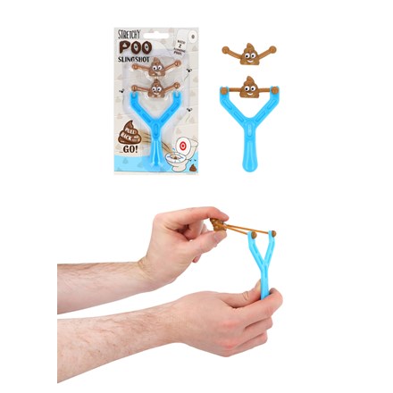 Click to view product details and reviews for Stretchy Poo Slingshot Catapult Plastic Practical Jokes.